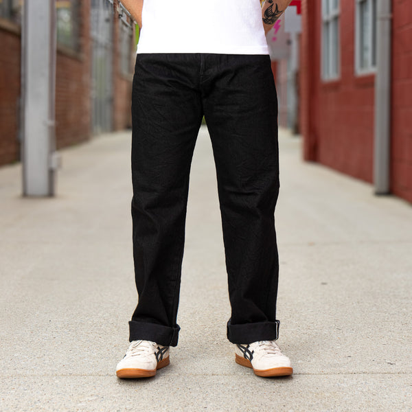 Guilty Parties Stevenson Overall Co. Encinitas 150 Straight Leg - Solid Black