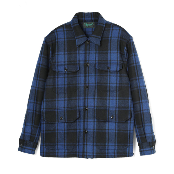 Guilty Parties Stevenson Overall Co. WL-1 Woodlander Wool Hunting Jacket - Blue