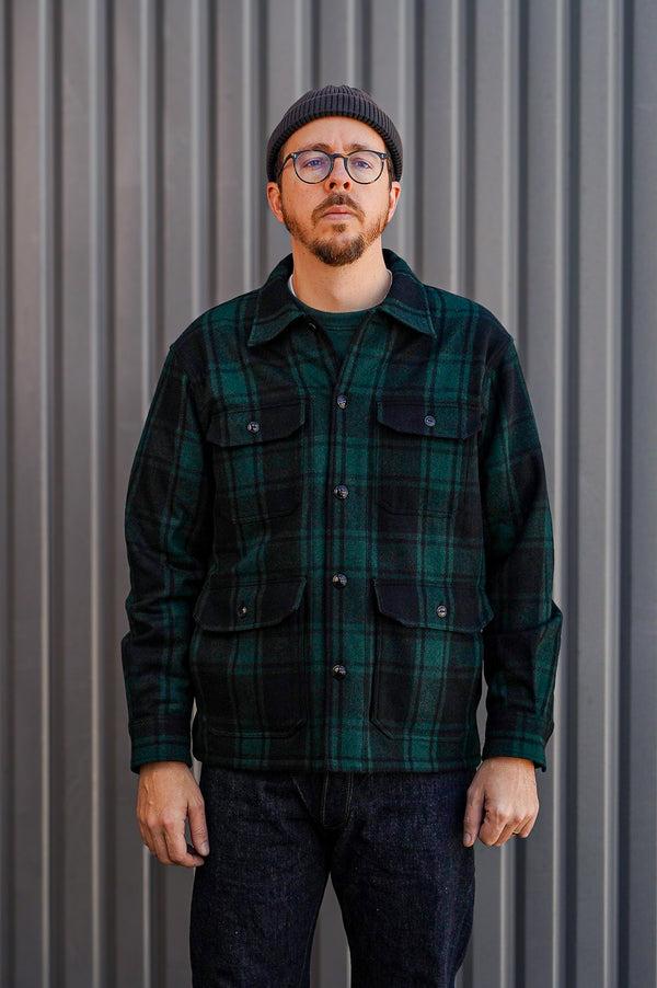 Guilty Parties Stevenson Overall Co. WL-1 Woodlander Wool Hunting Jacket - Green