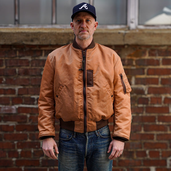 guilty parties Studio D'Artisan 4599 MA-1 Flight Jacket - Kakishibu