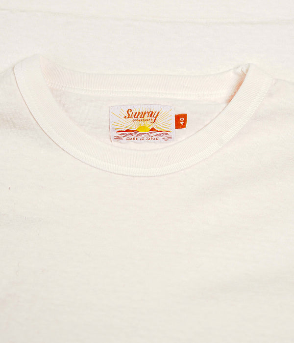 Guilty Parties Sunray Sportswear Haleiwa Pigment Dyed Tee - Blanc De Blanc