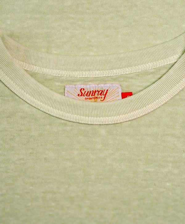 Guilty Parties Sunray Sportswear Haleiwa Pigment Dyed Tee - Sea Foam