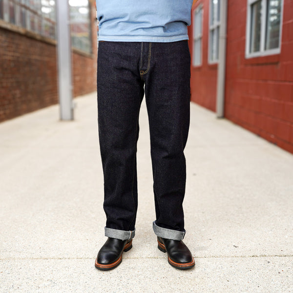 Guilty Parties The Flat Head FN-3005 14.5oz Straight Selvedge Denim - Indigo