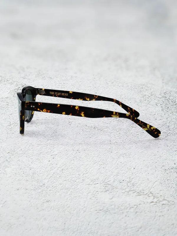 Guilty Parties The Flat Head FN-IW-GL101 Sunglasses - Brown Tortoise