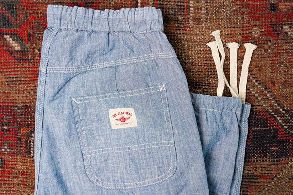 Guilty Parties The Flat Head FN-PA-C015 5oz Chambray Relax Pants