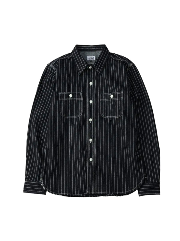 Guilty Parties The Flat Head FN-SDK-702L 10oz Denim Wabash Work Shirt