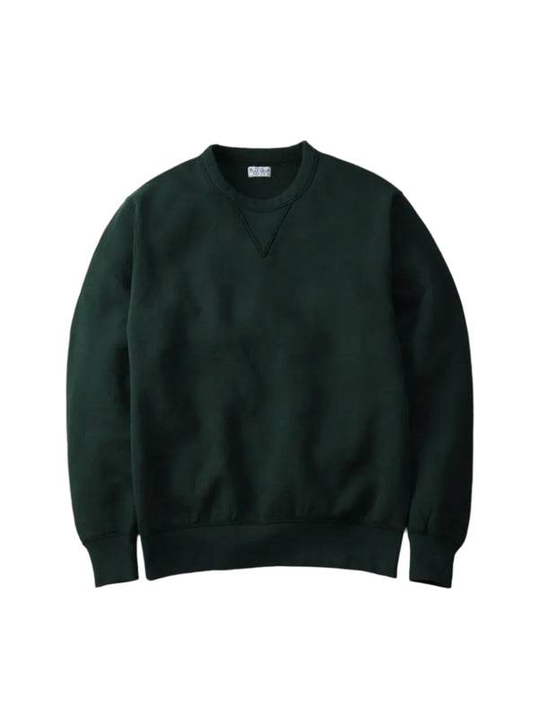 Guilty Parties The Flat Head FN-SWC-301 Loopwheel Crewneck Sweatshirt - Green