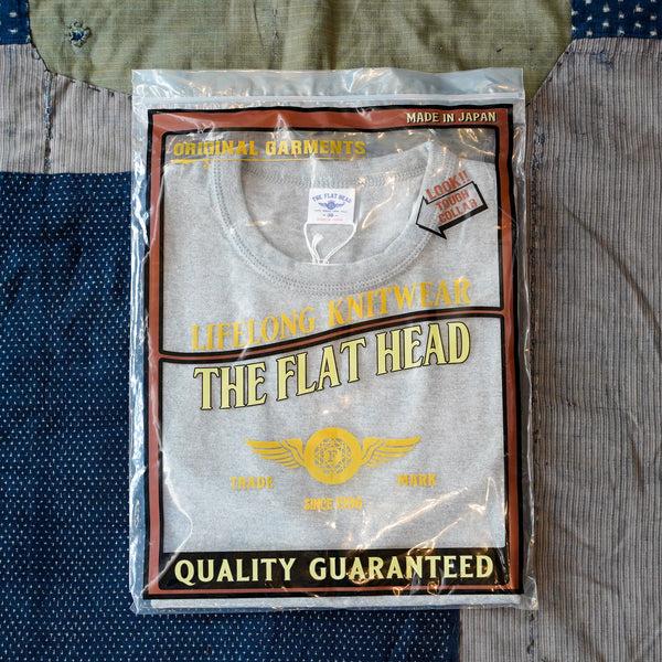 guilty parties The Flat Head FN-THC-101 9oz Heavyweight Tee - Grey