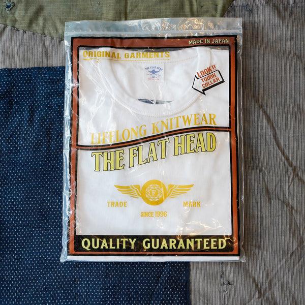 Guilty Parties The Flat Head FN-THC-101 9oz Heavyweight Tee - White