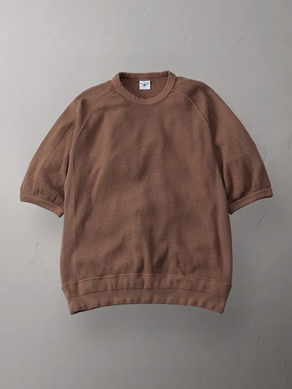 Guilty Parties The Flat Head FN-THW-002 Thermal Raglan T-Shirt - Brown