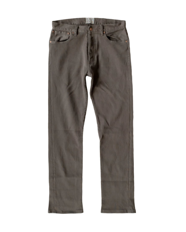 guilty parties Wythe Bedford Cord Five Pocket Pants - Faded Olive