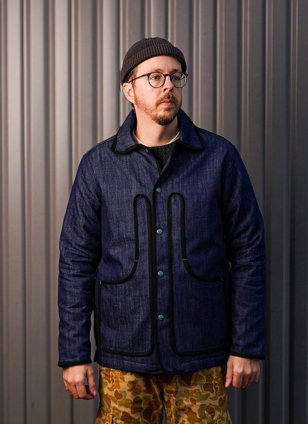 Guilty Parties Wythe Blanket-Lined Denim Hunting Jacket