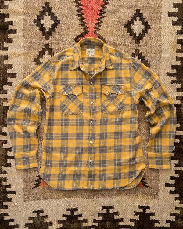 Guilty Parties Wythe Flannel Pearlsnap Shirt - Daybreak