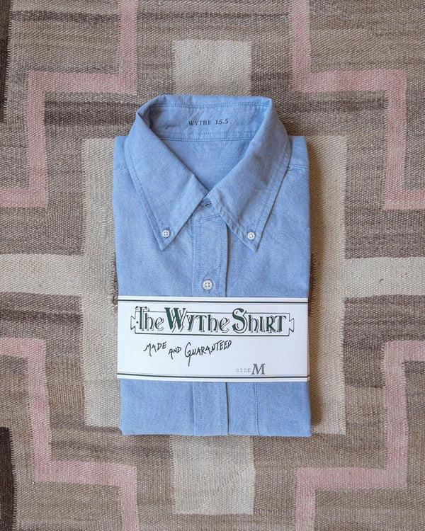 guilty parties Wythe Oxford Cloth Button Down - Vintage Blue