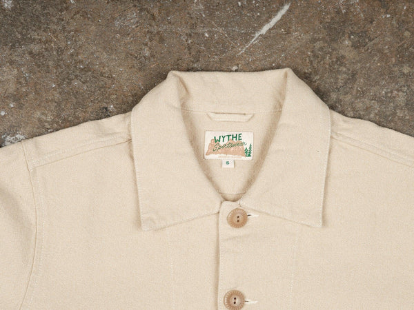 Guilty Parties Wythe Rustic Plainweave Hunting Jacket - Natural