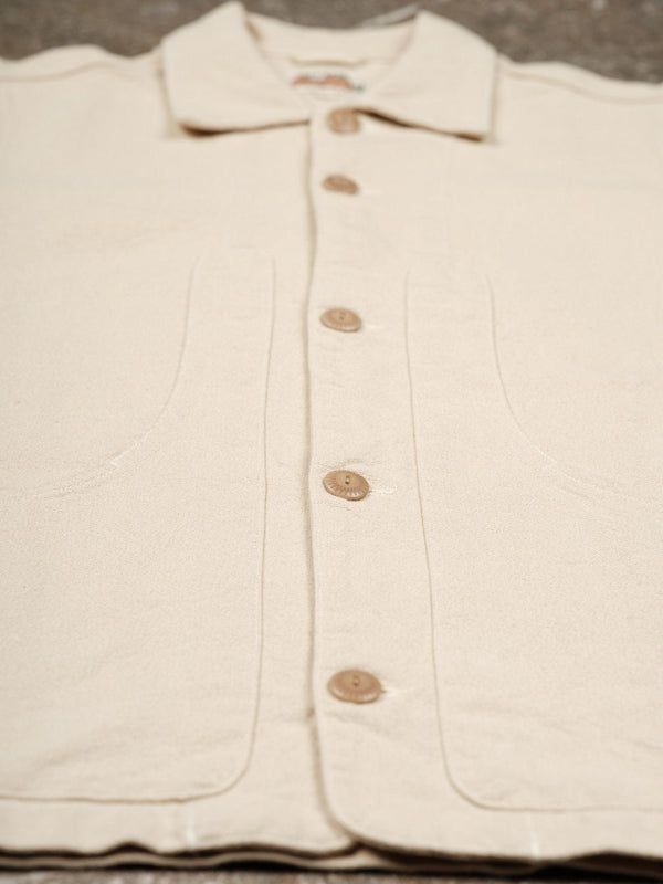 Guilty Parties Wythe Rustic Plainweave Hunting Jacket - Natural