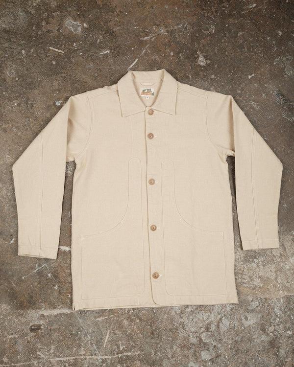 guilty parties Wythe Rustic Plainweave Hunting Jacket - Natural