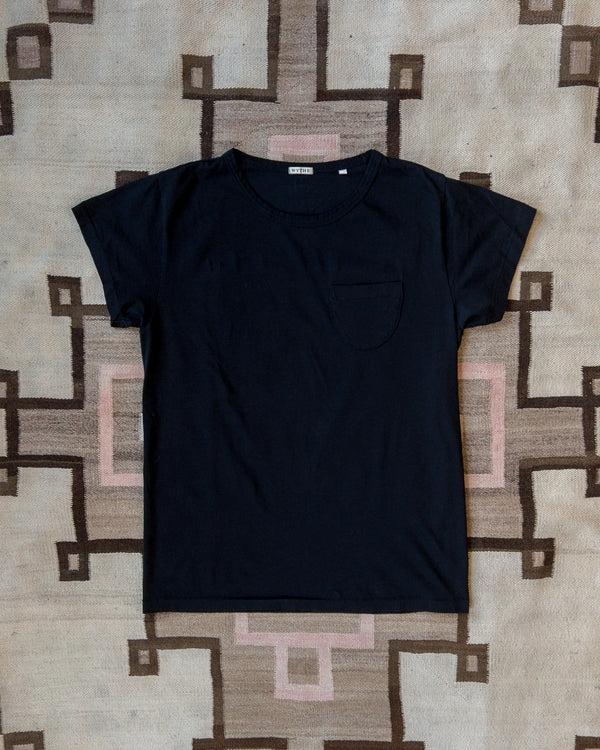 guilty parties Wythe Tubular Pocket Tee Shirt - Deep Black