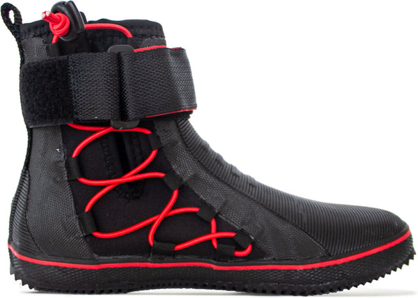 Gul 5mm All Purpose Lace Boot BLK/RED
