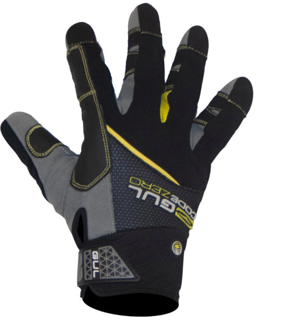 Gul Code Zero Summer Full Finger Gloves BLK/YELLOW