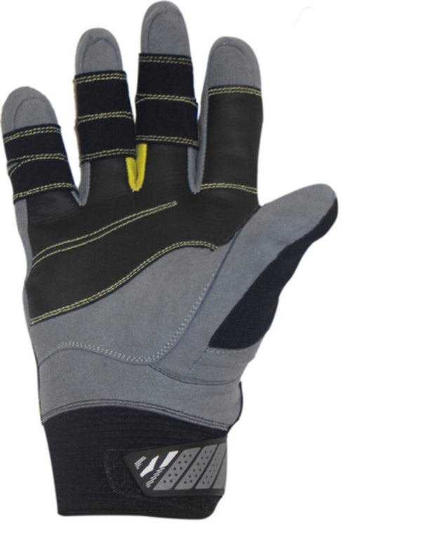 Gul Code Zero Summer Full Finger Gloves BLK/YELLOW