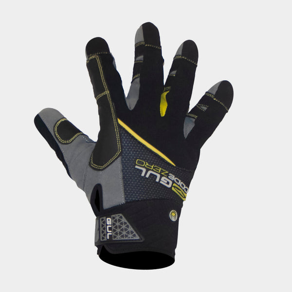 gul Code Zero Summer Full Finger Gloves BLK/YELLOW