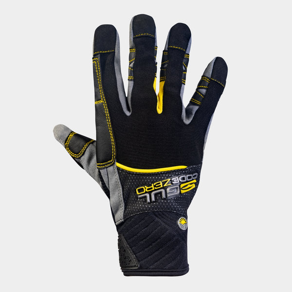 gul Code Zero Summer Full FInger Gloves BLK/YELLOW