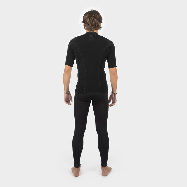 Gul Evotherm Shortsleeve Flatlock Thermal BKBK