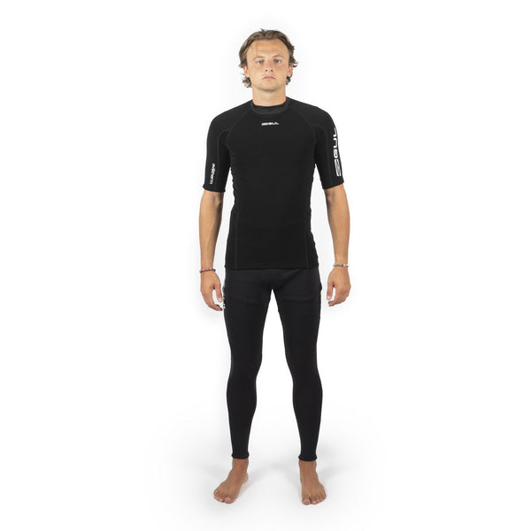Gul Evotherm Shortsleeve Flatlock Thermal BKBK