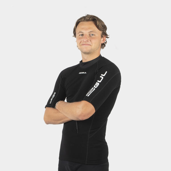 gul Evotherm Shortsleeve Flatlock Thermal BKBK