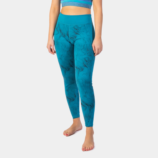 Gul Luna7 Legging Marbel/Teal