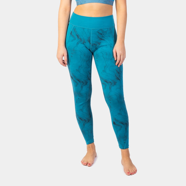 gul Luna7 Legging Marbel/Teal