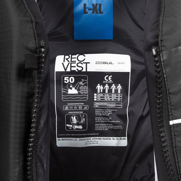 Gul Recreation Vest BLACK