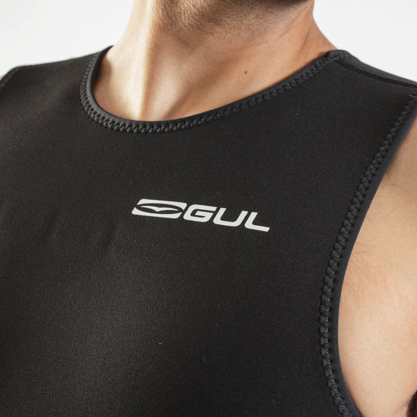 Gul Response 1.5mm Flatlock Vest Black/ContourCamo