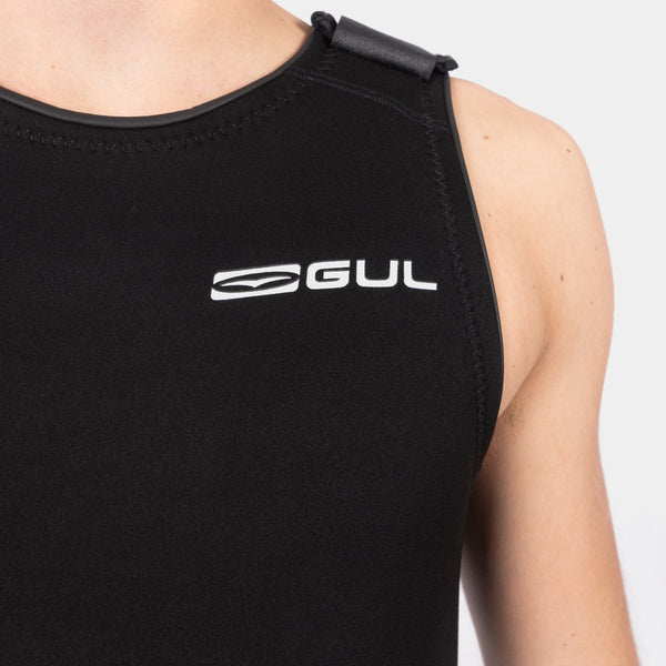 Gul Response 3/2mm Flatlock ShortJohn BLACK