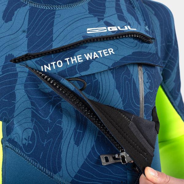 Gul RESPONSE ECHO CZ 32 JNR BS STMR Navy/Sulphur