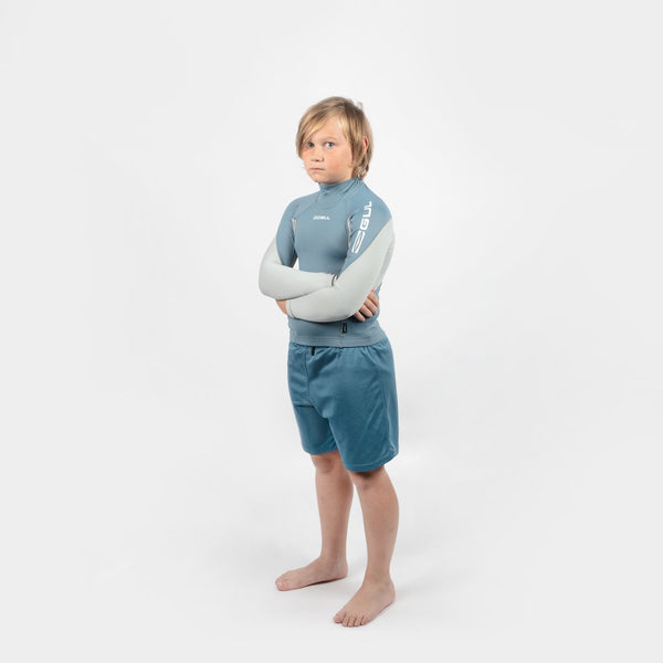Gul UV PROTECT FL LS JNR RASHGUARD WHITE