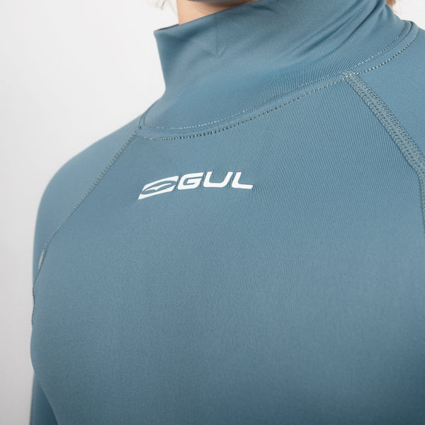 Gul UV PROTECT FL LS JNR RASHGUARD WHITE