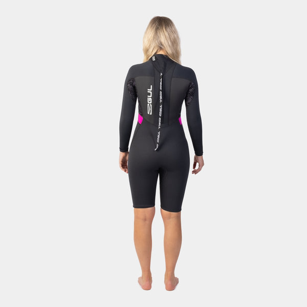 Gul Response 3/2 Flatlock Ladies Spring Jet/BrokenPalm