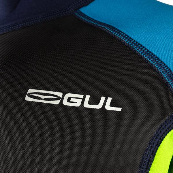 Gul Response 3/2mm Flatlock Junior Shorty GREY/BLUE