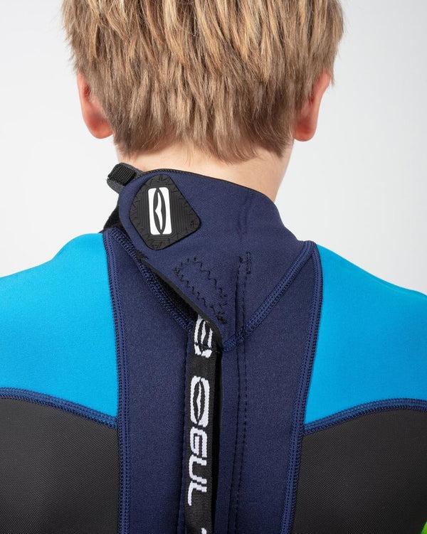 Gul Response 3/2mm Flatlock Junior Steamer Black/ContourCamo