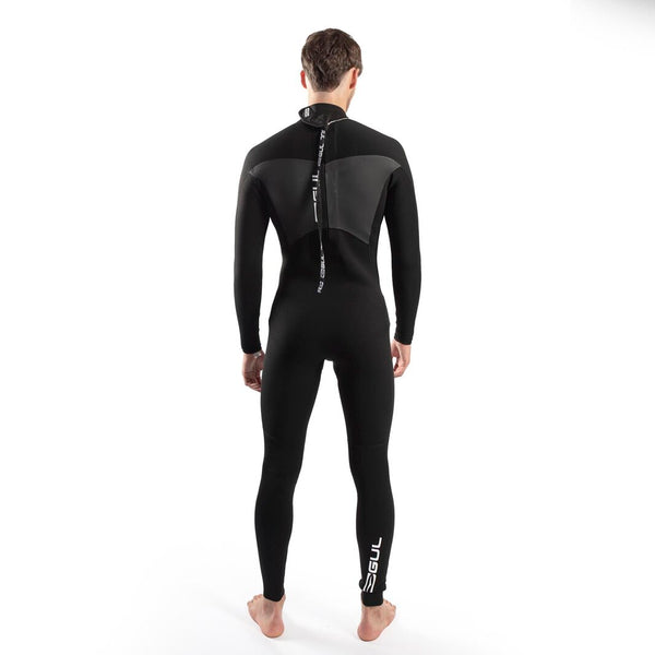 Gul Response 5/3mm Blindstitched Steamer Men's BLACK