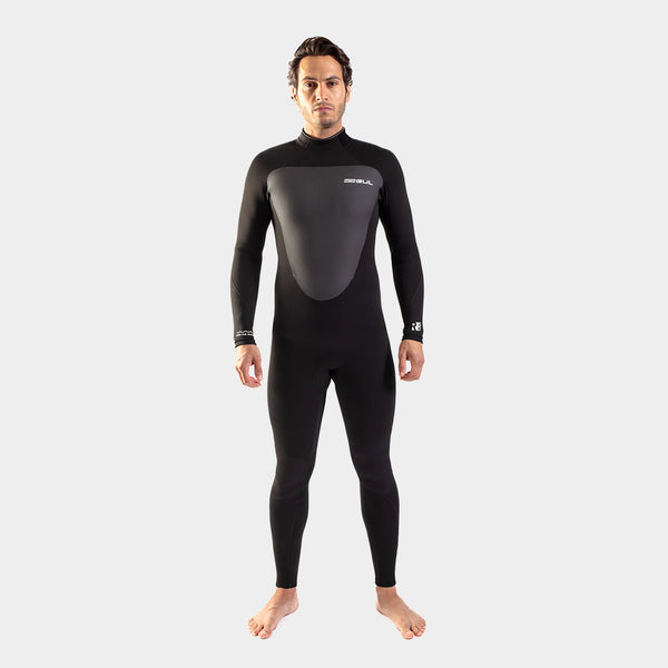 gul Response 5/3mm Blindstitched Steamer Men's BLACK