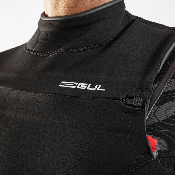 Gul Response Echo 3/2mm Flatlock Steamer Navy/Nucamo