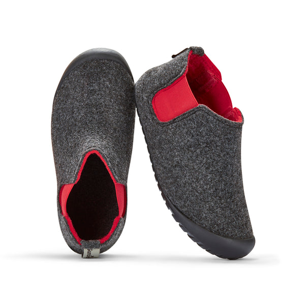 Gumbies Brumby - Men's - Charcoal & Red