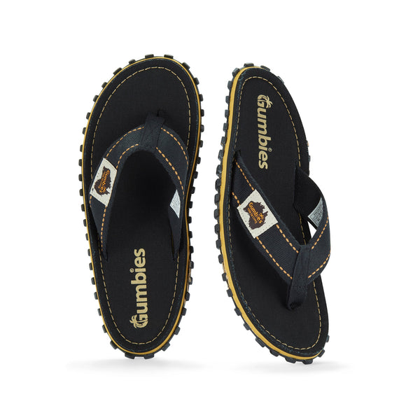 Gumbies Islander Flip-Flops - Men's - Classic Black