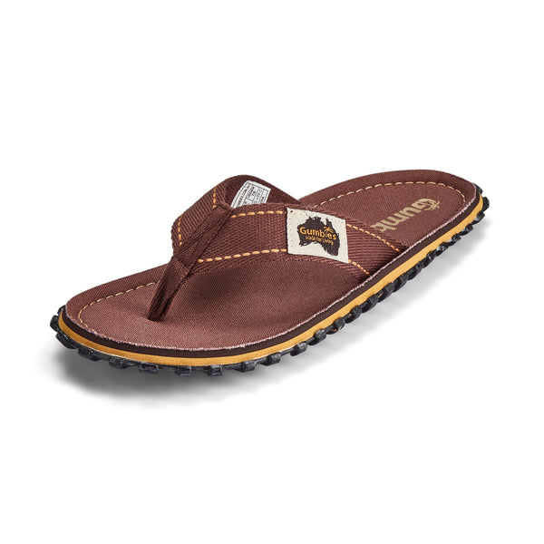 Gumbies Islander Flip-Flops - Men's - Classic Brown