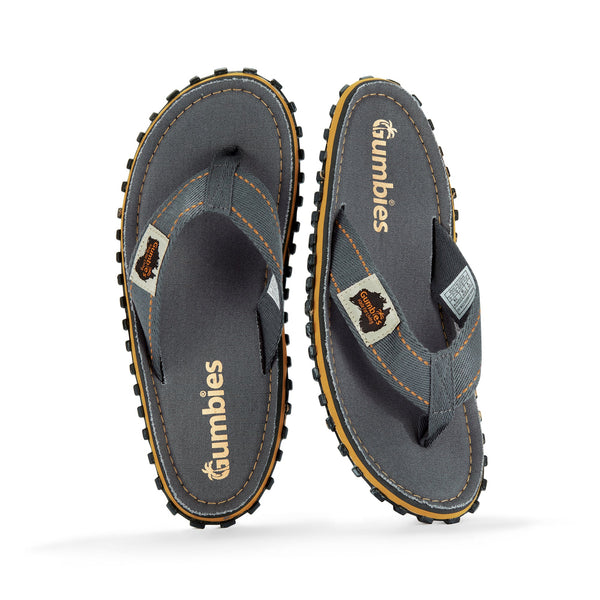 Gumbies Islander Flip-Flops - Men's - Classic Grey