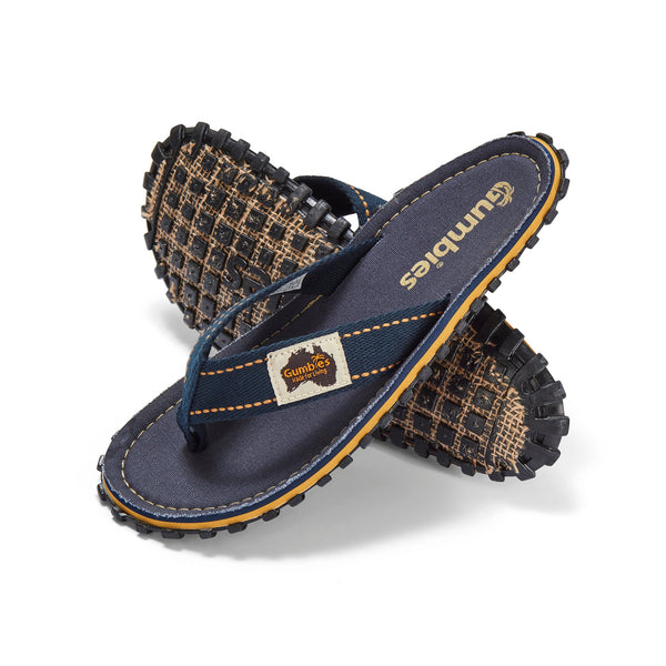 gumbies Islander Flip-Flops - Men's - Classic Navy