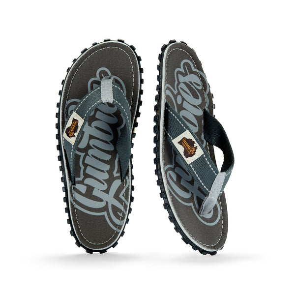 Gumbies Islander Flip-Flops - Men's - Cool Grey